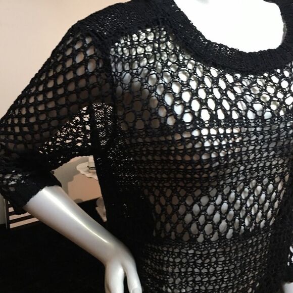 Christian Siriano silky crochet top - Picture 3 of 7